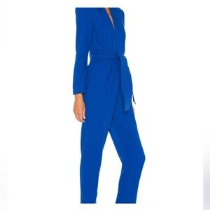 NWT REVOLVE Karina Grimaldi Benjamin Solid Jumpsuit in Blue women’s size M